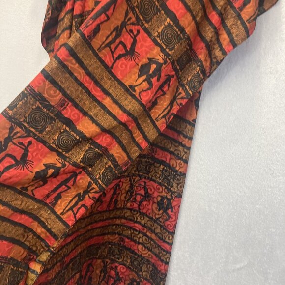 Sante Classics Caftan MuuMuu Dress Womens One Size OSFA Tribal African Maxi Boho - Picture 13 of 16